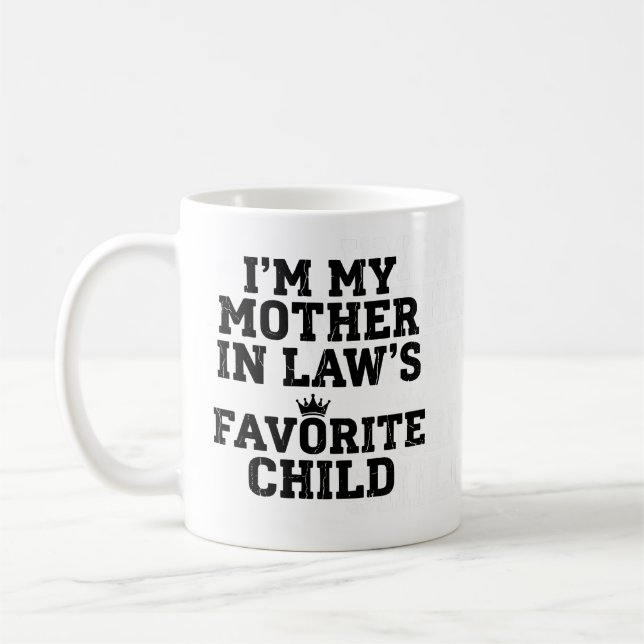 Favorite Daughter Son In Law Sarcastic Family  Coffee Mug (Left)
