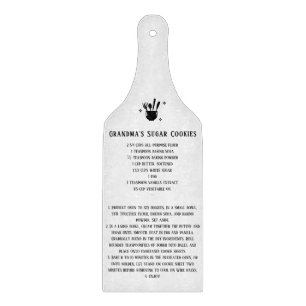 Favorite Family Recipe Cutting Board