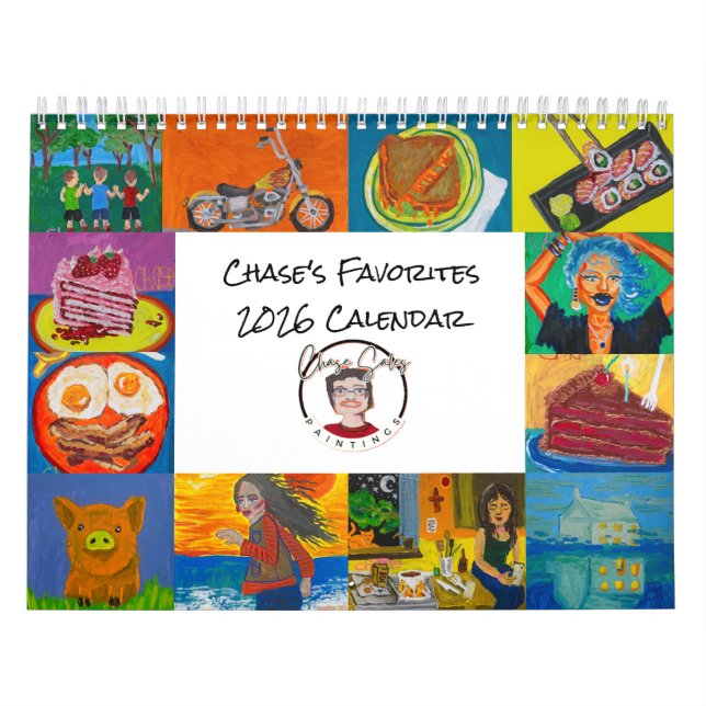 Favorite Friends 2025 Calendar (Cover)