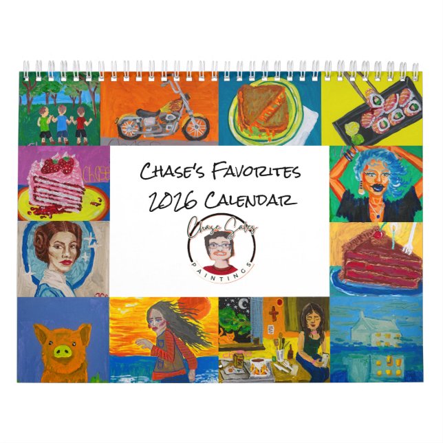 Favorite Friends 2025 Calendar (Cover)
