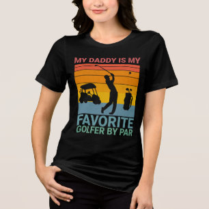 Favorite Golfer By Par Tri-Blend Shirt