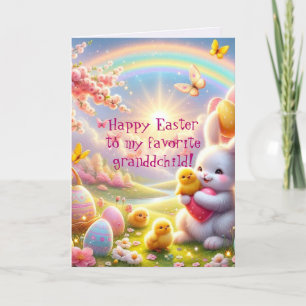 FAVORITE GRANDCHILD EASTER CARD