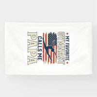 Favorite Gymnast Calls Me Papa Patriotic Vintage S