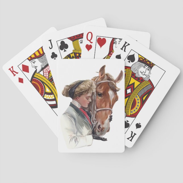 Favorite Horse Playing Cards (Back)