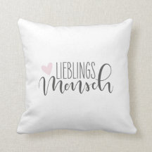 favorite human decorative pillows
