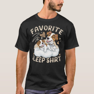 Favorite Sleep Shirt, Jack Russell Terrier with Pu T-Shirt