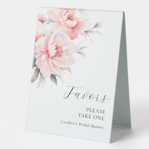 FAVORS Floral Peonies Blush Pink BRIDAL SHOWER