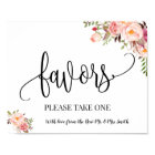 Favors party sign wedding reception boho chic pink