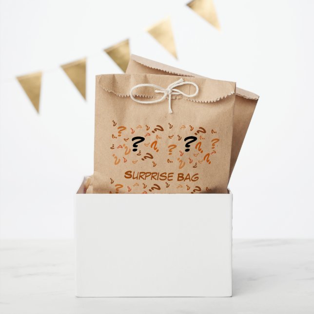 Favour Bag - Question Marks for Grab Bag (Party)