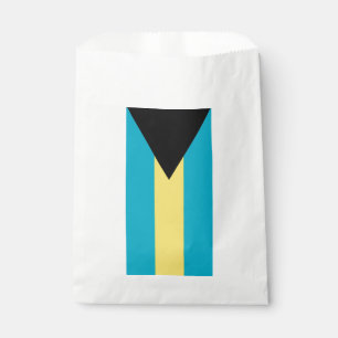 Favour bag with flag of Bahamas