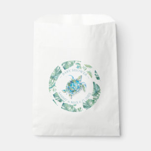 Favour Bags Baby Shower Tropical Sea Turtle