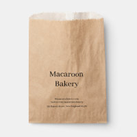 Favour Bags - Macaroon Design