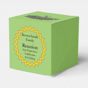Favour Box - Family Reunion