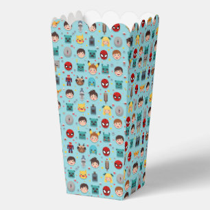 Favour Box, Game Character Boys Party Popcorn Box