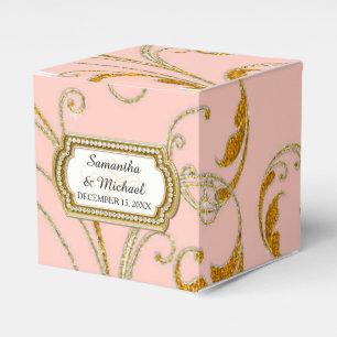 Favour Box Glam Old Hollywood Regency Black Tie