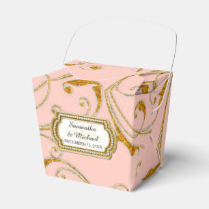 Favour Box Glam Old Hollywood Regency Black Tie