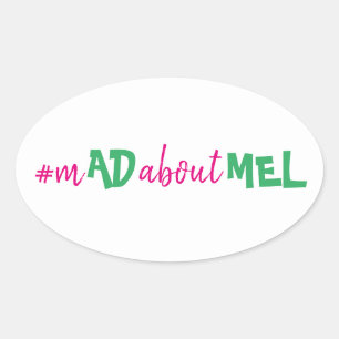 Favour Box Hashtag Bachelorette Stickers