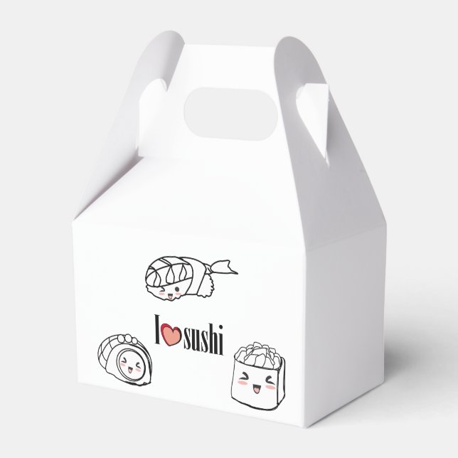 Favour Box - I love Sushi (Front Side)