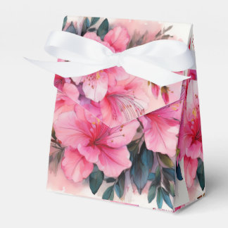 Favour Box - Pink Azaleas