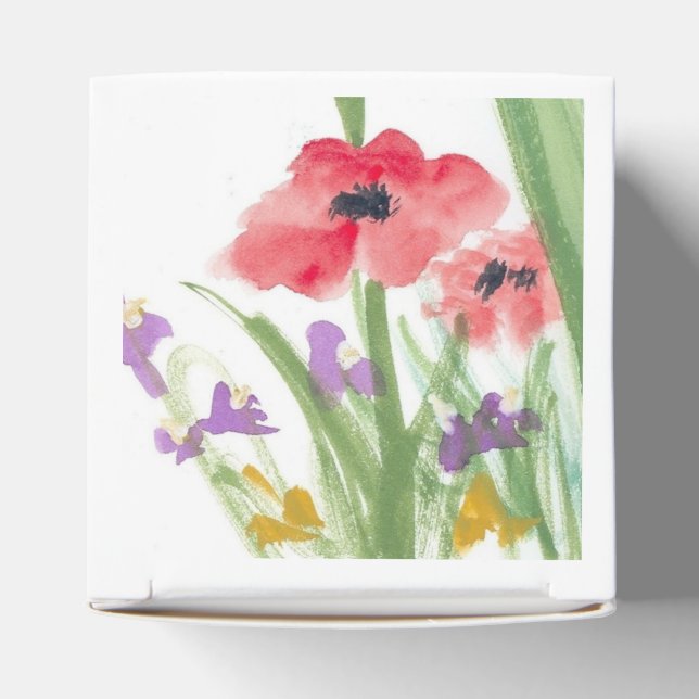 Favour Box Poppies (Top)