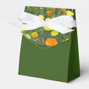 Favour Box Tent Style Wildflowers Flap Design
