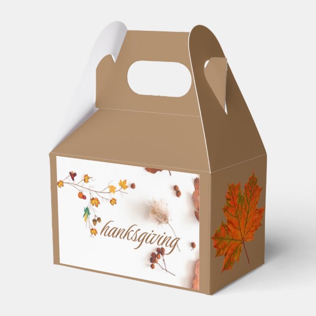 Favour Box Thanksgiving Design1 (Front Side)