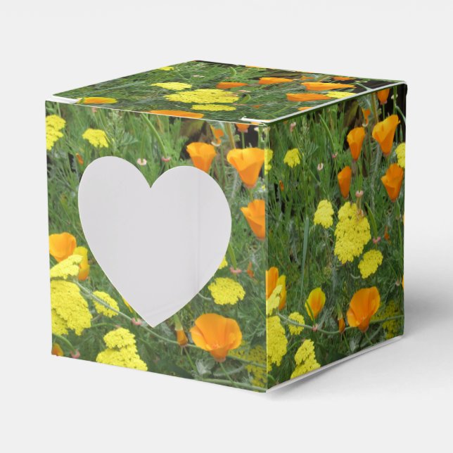 Favour Box Window California Wildflowers (Front Side)