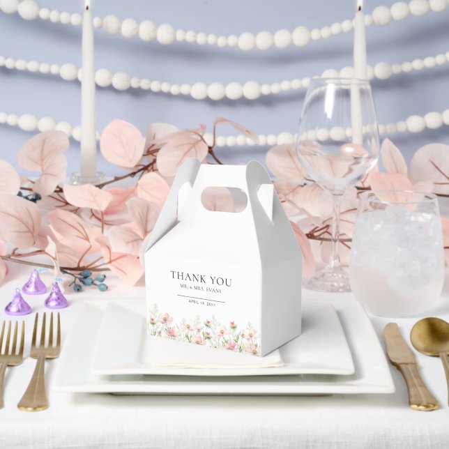 Favour Boxes Wildflower Wedding. (Wedding)