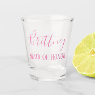 Favour for your Maid of Honour Shot Glass