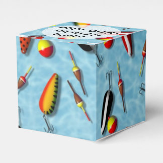 Favour/Gift Box - Fishing Bobs & Lures