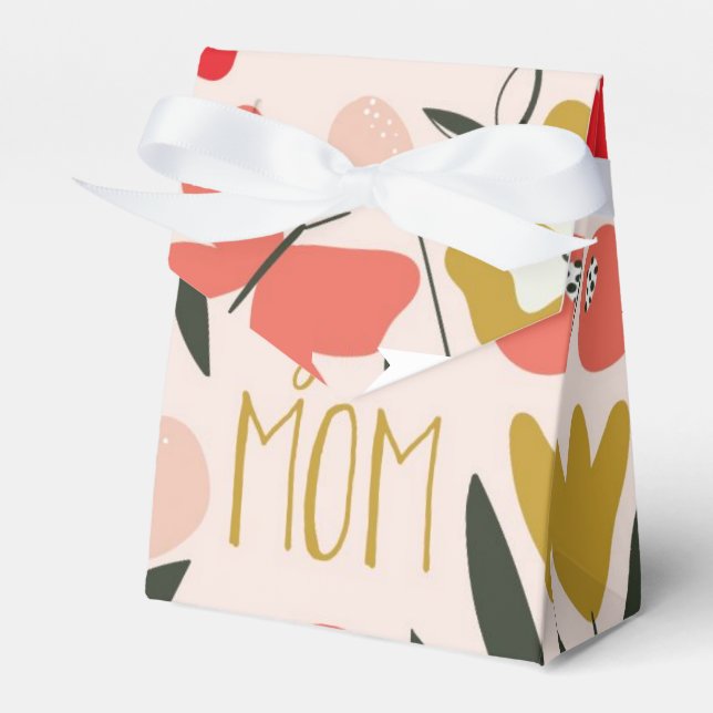 Favour Gift Box - Love You Mom (Front Side)