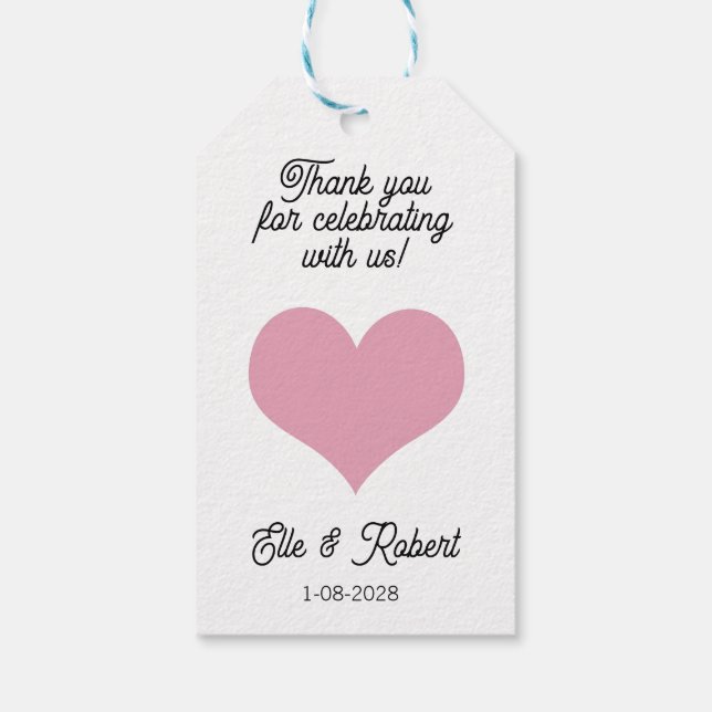 Favour Gift Tag  (Back)