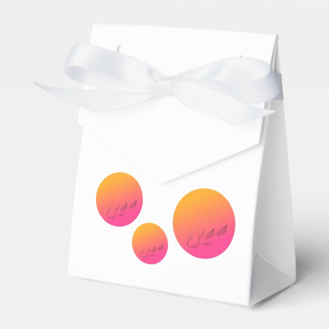 Favour holiday box (Front Side)