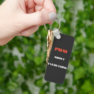 Favour of God "Pray About Everything" Key Ring