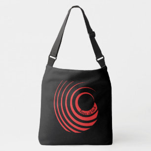 Favour of God Tote or Cross-Body Bag (Black & Red)