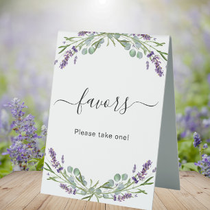 Favour party lavender violet floral eucalyptus