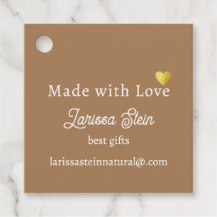 Favour Tag for Made with Love Products