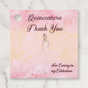 Favour Tag for Quinceanera