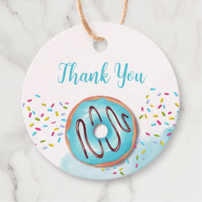 Favour Tags 1st Birthday (Front)