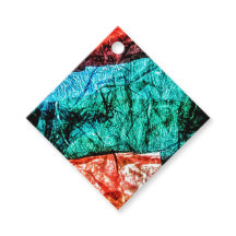 Favour Tags abstract strip recycled plastic photo