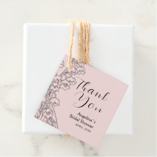  Favour Tags for a bridl shower.