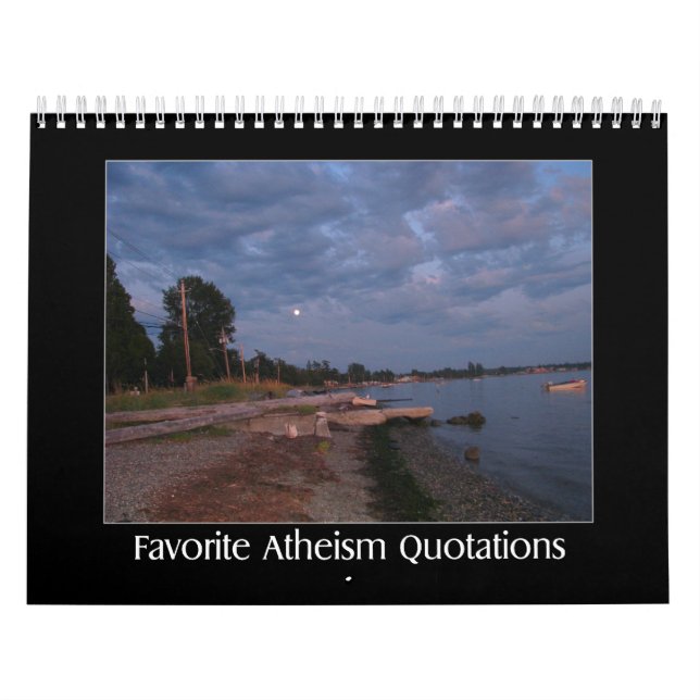 Favourite Atheism Quotes Calendar (Cover)