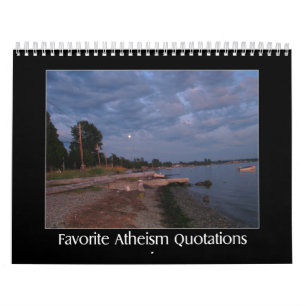 Favourite Atheism Quotes Calendar