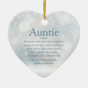 auntie ornaments