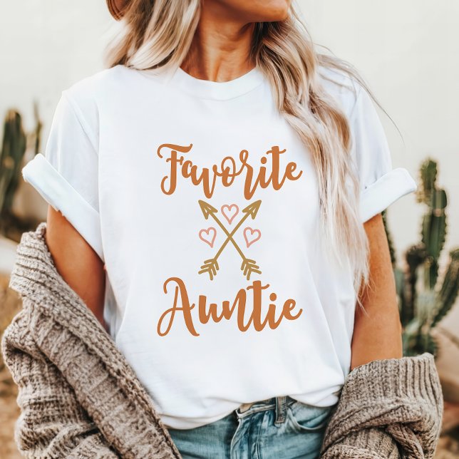 Favourite Auntie T-Shirt (Creator Uploaded)