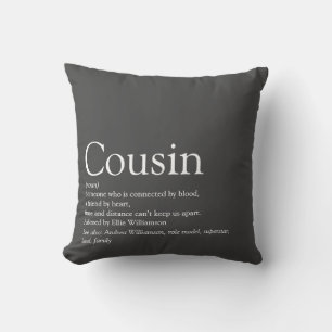 Favourite Best Ever Cousin Definition Fun Cushion