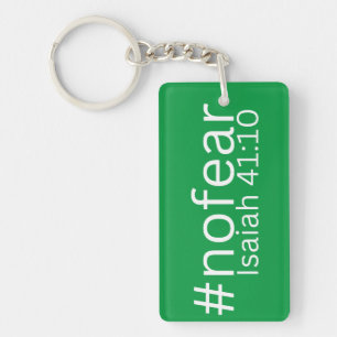 Favourite Bible Verse Design Isaiah 41:10 Scriptur Key Ring