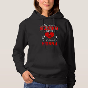 Favourite Boxing Player Calls Me Nonna Mother's Da Hoodie