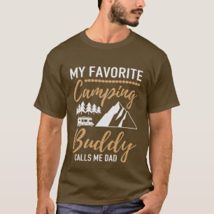 favourite camping buddy Dad T-Shirt