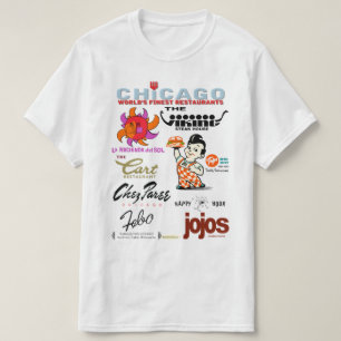 Favourite Chicagoland Restaurants, v2. T-Shirt